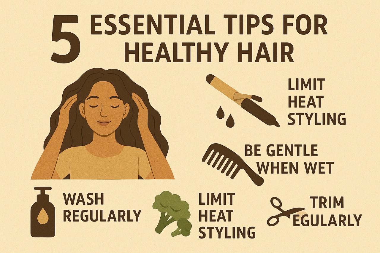 5 Essential Tips for Healthy Hair